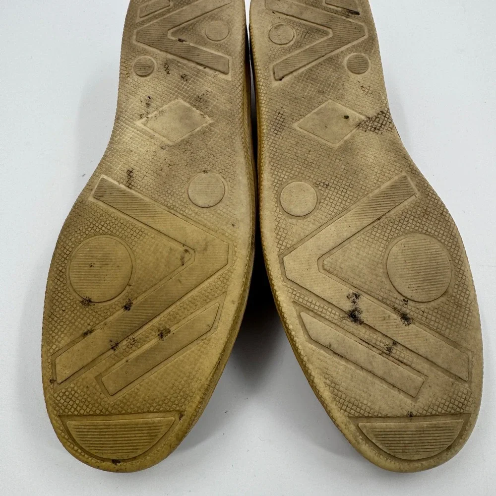 Vintage Coach Leather Boat Shoes Tan Brown Made in Italy‎ Deck Shoes Mens 8.5